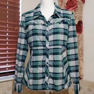 Cotton Plaid Flannel by Columbia